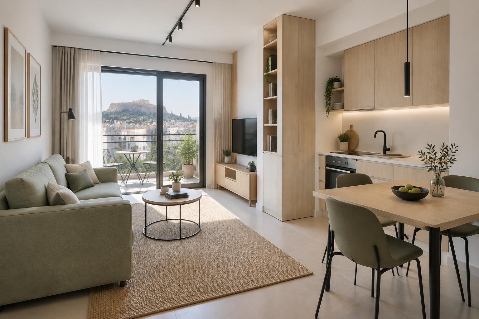 Σκανδιναβικό διαμέρισμα Airbnb — ενδεικτική απεικόνιση